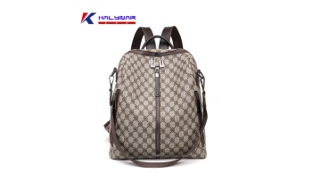 fashion leather backpack for women