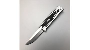 Compact D2 Steel Utility Knife - CNC Crafted Handl