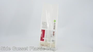 side gusset plastic bag