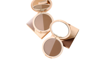 Contouring Palette,Sculptionary Cheek Contouring Palette Versatile cheek sculpting compact with shades that blend.video