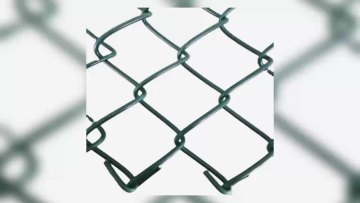Chain Link Fence Fence For Garden High Quality PVC Black Vinyl Coated Chain Link Fence For Garden1