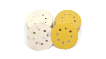 yellow disc abrasive
