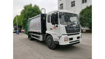 Tianjin 16 m³ compressed garbage truck