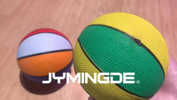 Indoor outdoor printed custom logo inflatable rubber basketball1