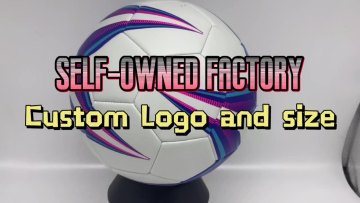 Custom wholesale star pu tpu leather low bounce soccer ball futsal ball football size 41