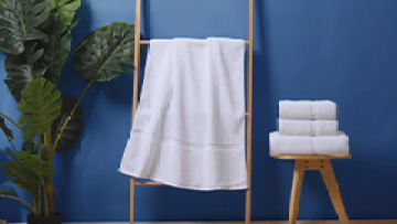Solid Bathroom Towels