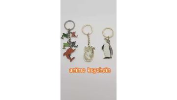 anime keychain metal