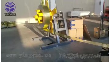 C U channel forming machine