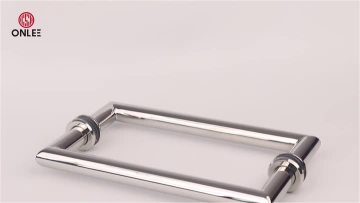Stainless steel right angle large handle video