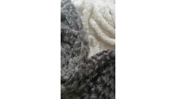 Solid PV fleece fabric