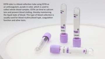 EDTA Tube purple top tube