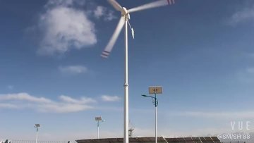 2kw horizontal wind turbine application case