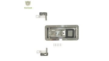 Recessed Refrigerator Truck Door Lock