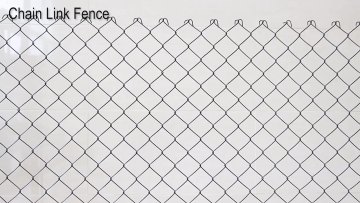 6ft galvanized chain link fence in steel wire mesh1
