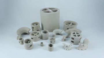 ceramic random tower packing raschig ring drying columns packing media 25mm pall ring1