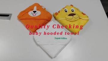Product Quality Inspection-Baby Hooded Towel