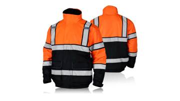 JK50 Hi Vis Waterproof Winter Safety Jacket