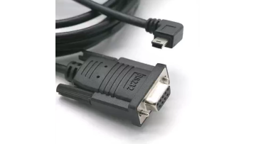 USB to Serial Adapter 6.5FT 2M USB Mini-12Pin to RS232 DB9 Male to Female Cable for Various Serial Devices and USB Mini-12Pin Po1