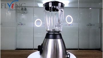 food blender with glass jug