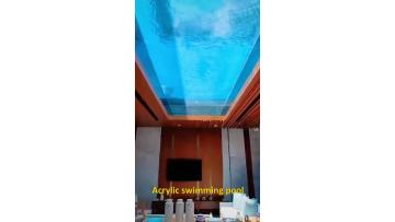 custom size two sides acrylic swimming pool wall acrylic sheet above ground swimming pool1