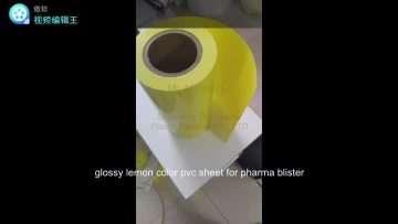 lemon pvc sheet