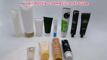 Empty Collapsible Aluminum Cosmetic Tube