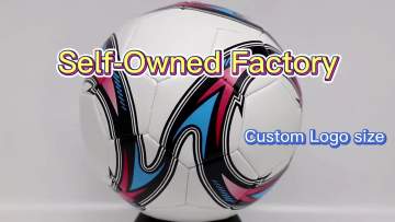 good quality custom new design pvc pu material soft football soccer ball size 5 size 4 professional for match training1