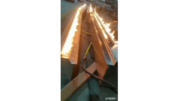 linear gas fireplace video