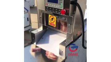 Meat Roll Slicer Cutter Machine.mp4