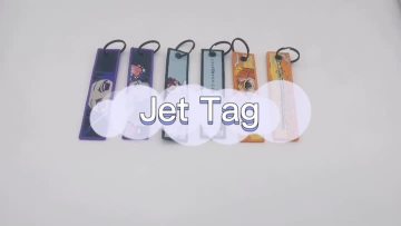 Jet Tag Keychain