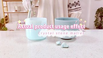 test quality crystal stone mallet