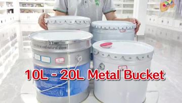 metal buckets