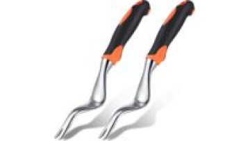 Isunpro 2 PCS garden hand tools Customizable colors aluminum head garden weeding tools for outdoor farm digging1