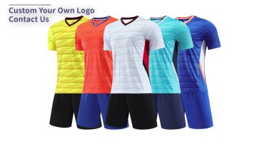 Sublimation Custom Men Soccer Jersey Set Uniform Breathable Printing Football Number on Jersey Gym Soccer Uniform in Usa Club1