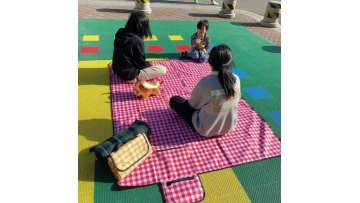 Pvc portable waterproof BBQ outdoor picnic blanket1