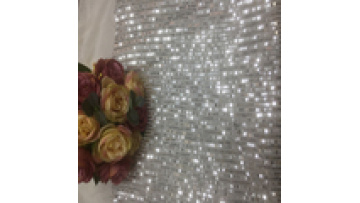 Wholesale stretch Sequins Fabric Fabrics multi color Glittering jacquard Stripe Sequins Embroidered Fabric for Dress1