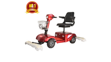 HT-IN101C Electric driving dust push cart machine1