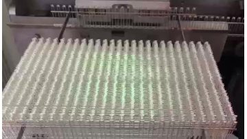 Through-hole LED(LED Lamps) production - Soldering gold wire