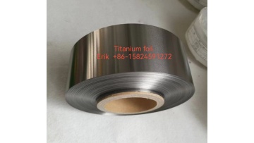 0.032 thin titanium foil strip anneal process