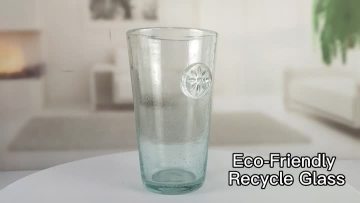 Custom Quality Recycled Glass Dof With Badge