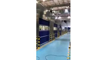 Synchronous Control PVC high speed rolling doors