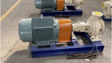 single stage centrifugal water pump