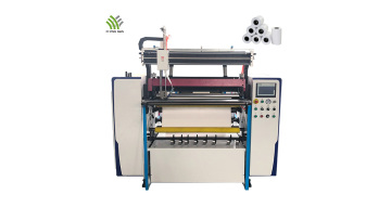 JTSR-900 Automatic POS paper slitting rewinding machine video (www.flyingmancuttingmachine.com)