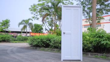 pvc toilet door video