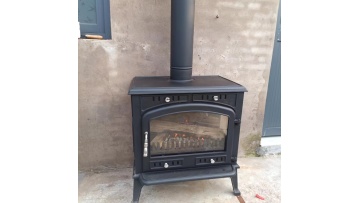 cast iron fireplace stove