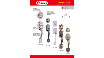 Main Entry Door Lock -- Gumei Handle Lockset