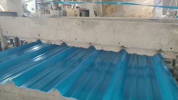 BLUE PVC TRANSLUCENT SHEET