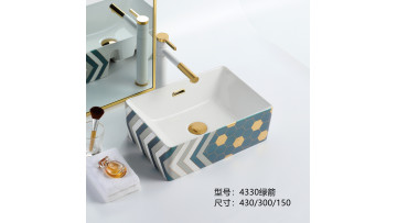 Unique design countertop wash hand basins