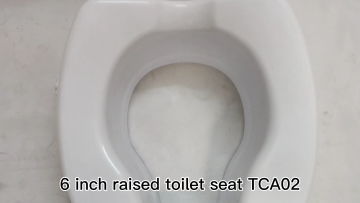 Raised Toilet Seat with Extra Wide Opening TCA021
