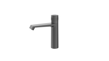 Grey Bathroom Faucet Single Hole - DL-01121QH